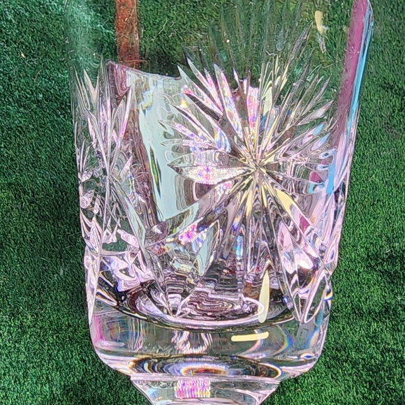 EDINBURGH CRYSTAL STAR OF EDINBURGH CLARET WINE GLASS MONOGRAM "N" STEMMED WATER - Picture 5 of 7